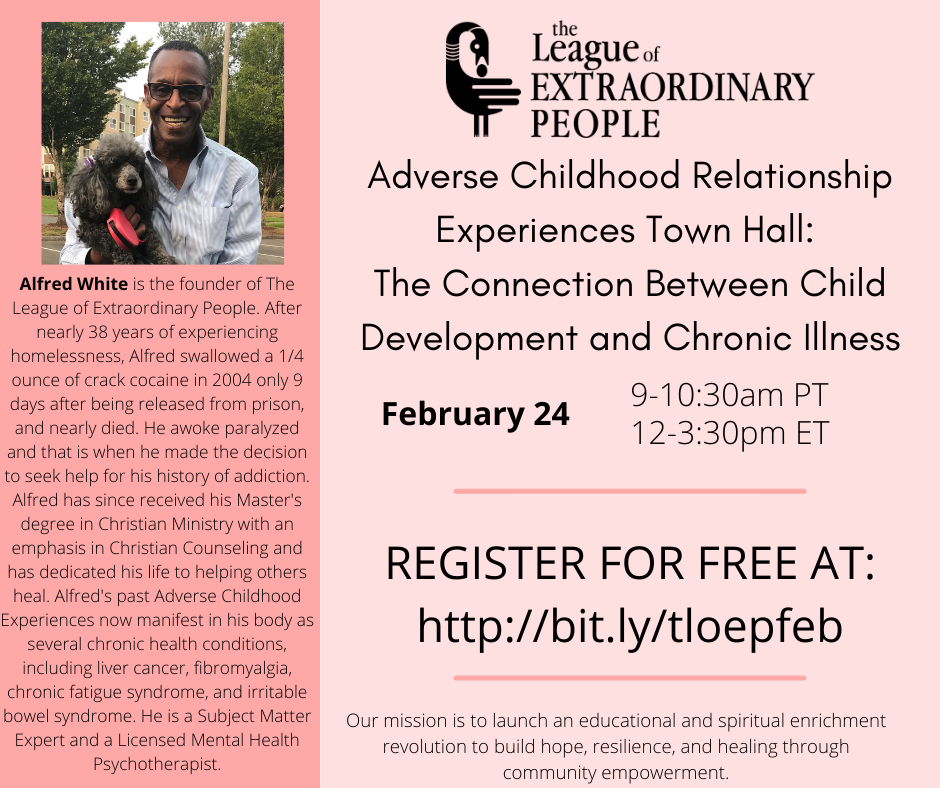 Adverse Childhood Relationship Experiences Town Hall: The Connection Between Child Development and Chronic Illness