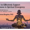 How to Effectively Support Someone in Spiritual Emergency