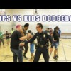 Cops vs Kids Dodgeball Game + Ask A Cop (7 minutes - Free Hugs Project)